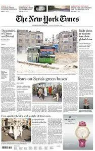 International New York Times - 1 November 2016