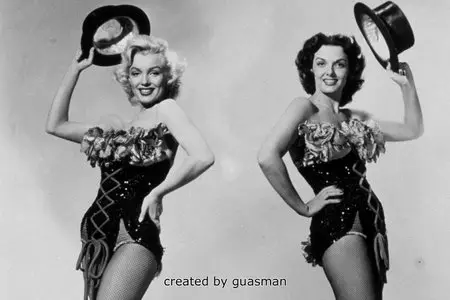 Marilyn Monroe & Jane Russel - Gentlemen Prefer Blondes 1953