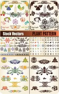 Plant pattern - Stock Vector