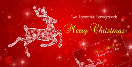 Christmas Reindeer - Motion Graphics (VideoHive)