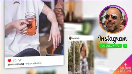 Instagram Promo 3D Gallery - Project for After Effects (VideoHive)