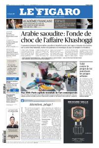 Le Figaro du Vendredi 19 Octobre 2018