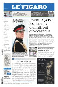 Le Figaro du Samedi 10 Avril 2021