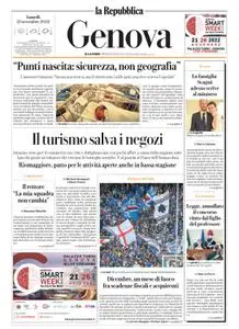 la Repubblica Genova - 21 Novembre 2022