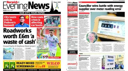 Norwich Evening News – October 03, 2022