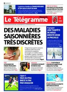 Le Télégramme Landerneau - Lesneven – 10 janvier 2021