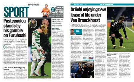 The Herald Sport (Scotland) – December 11, 2021