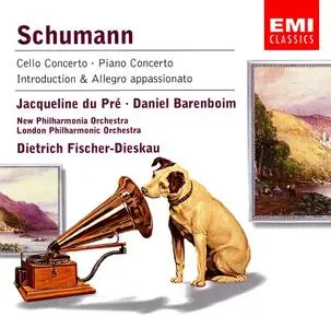 Dietrich Fischer-Dieskau, Daniel Barenboim, Jacqueline du Pre - Schumann: Cello Concerto & Piano Concerto (2001)