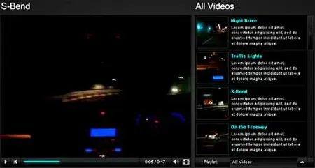 Flashden: Advanced XML Video Gallery