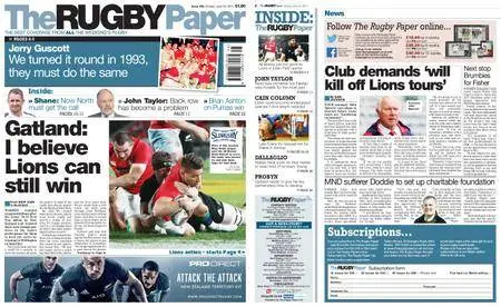 The Rugby Paper – June 25, 2017