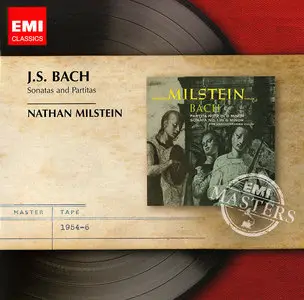 Nathan Milstein - Johann Sebastian Bach: Sonatas & Partitas for Solo Violin, BWV 1001-1006 (2012) 2CDs