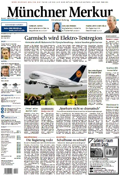 Münchner Merkur vom 20. Mai 2010