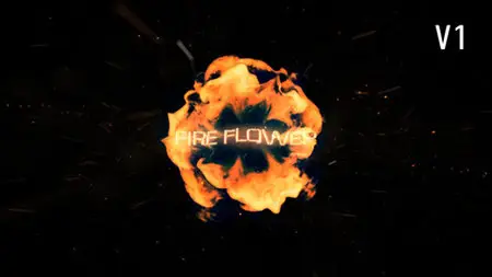 Fire Flower Logo - Project for After Effects (VideoHive)