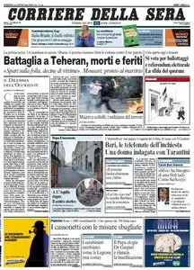 Il Corriere della Sera (21-06-09)