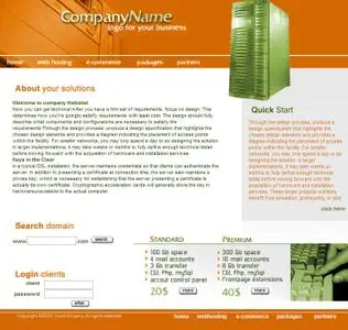 Full Site Template (html + psd)