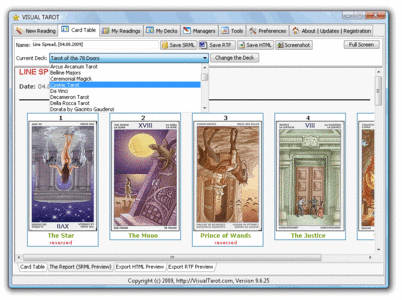 Visual Tarot v8.12.1 Portable