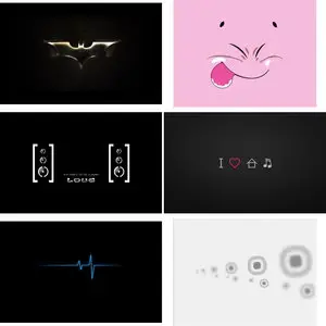 Wallpapers Minimalism. Set 12