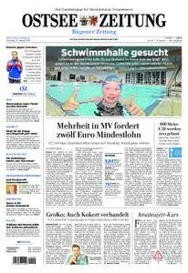 Ostsee Zeitung Rügen - 23. Januar 2018