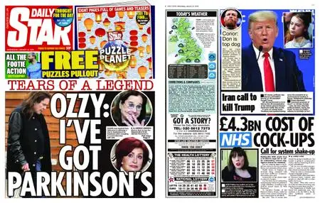 Daily Star – January 22, 2020