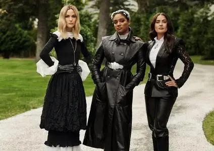 Tiffany Haddish, Salma Hayek and Rose Byrne by Robbie Fimmano for InStyle US January 2020