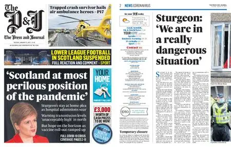 The Press and Journal Highlands and Islands – January 12, 2021