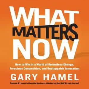 What Matters Now: How to Win in a World of Relentless Change, Ferocious Competition, and Unstoppable Innovation (Audiobook)