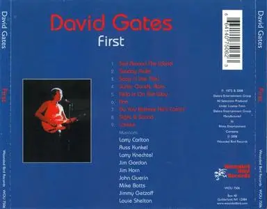 David Gates - First (1973) [2008, Remastered Reissue]