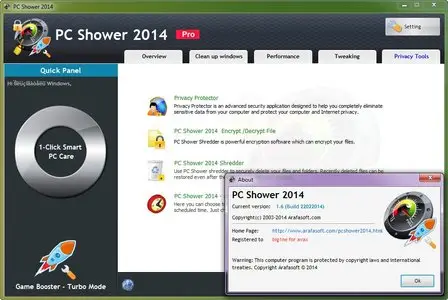 PC Shower 2014 Pro 1.6 Build 22022014
