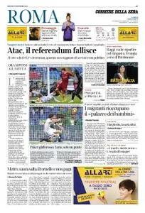 Corriere della Sera Roma – 12 novembre 2018