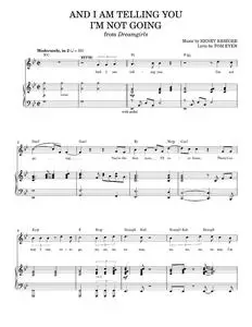 And I Am Telling You I'm Not Going - Dreamgirls Musical, Jennifer Holliday (Piano Vocal)