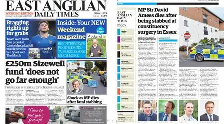 East Anglian Daily Times – October 16, 2021