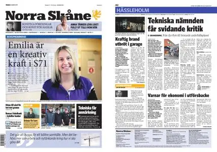 Norra Skåne – 26 mars 2019