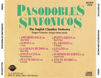 The English Chamber Orchestra – Pasodobles sinfónicos (1993)