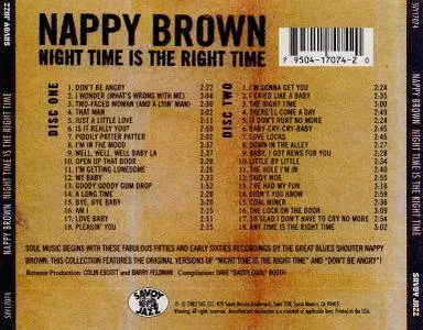 Nappy Brown - Night Time Is The Right Time (2002) 2CD