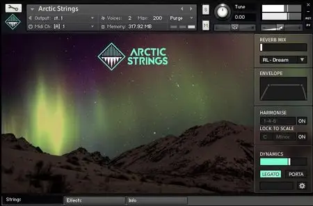 FrozenPlain Arctic Strings KONTAKT