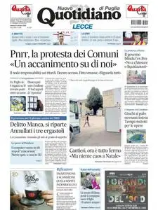 Quotidiano di Puglia Lecce - 21 Ottobre 2023