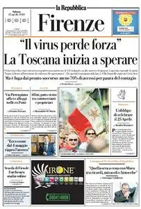 la Repubblica Firenze - 25 Aprile 2020