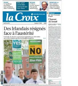 LA CROIX DU 31 Mai 2012