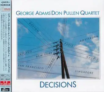 George Adams & Don Pullen Quartet - Decisions (1984) {2015 Japan Timeless Jazz Master Collection Complete Series CDSOL-6350}