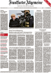 Frankfurter Allgemeine Zeitung vom Mittwoch, 20. Januar 2016