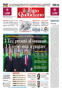 Il Fatto Quotidiano - 20 Agosto 2025