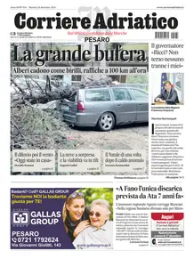 Corriere Adriatico Pesaro - 24 Dicembre 2024