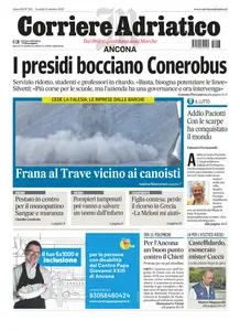 Corriere Adriatico Ancona - 13 Ottobre 2025