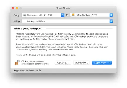 SuperDuper 3.9.1 macOS