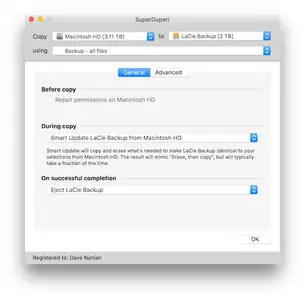 SuperDuper 3.9.1 macOS