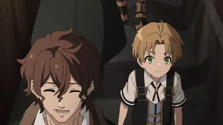 Mushoku Tensei Jobless Reincarnation (2021 S01E05 A Young Lady and Violence Thighs
