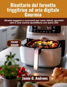Ricettario del fornetto friggitrice ad aria digitale Gourmia