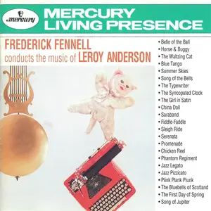 Frederick Fennell, Eastman-Rochester 'POPS' Orchestra - Frederick Fennell Conducts The Music Of Leroy Anderson (1992/2015)