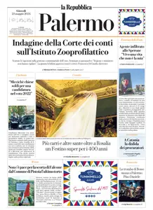 la Repubblica Palermo - 23 Maggio 2024