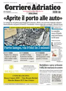 Corriere Adriatico Ancona - 11 Luglio 2025